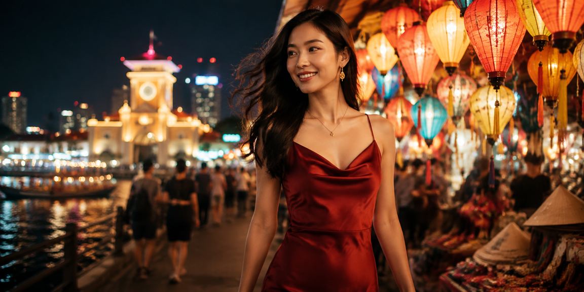 Không gian cá cược nhộn nhịp tại chợ đêm Tp Hồ Chí Minh